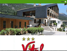 Tablet Screenshot of hotel-vital.at